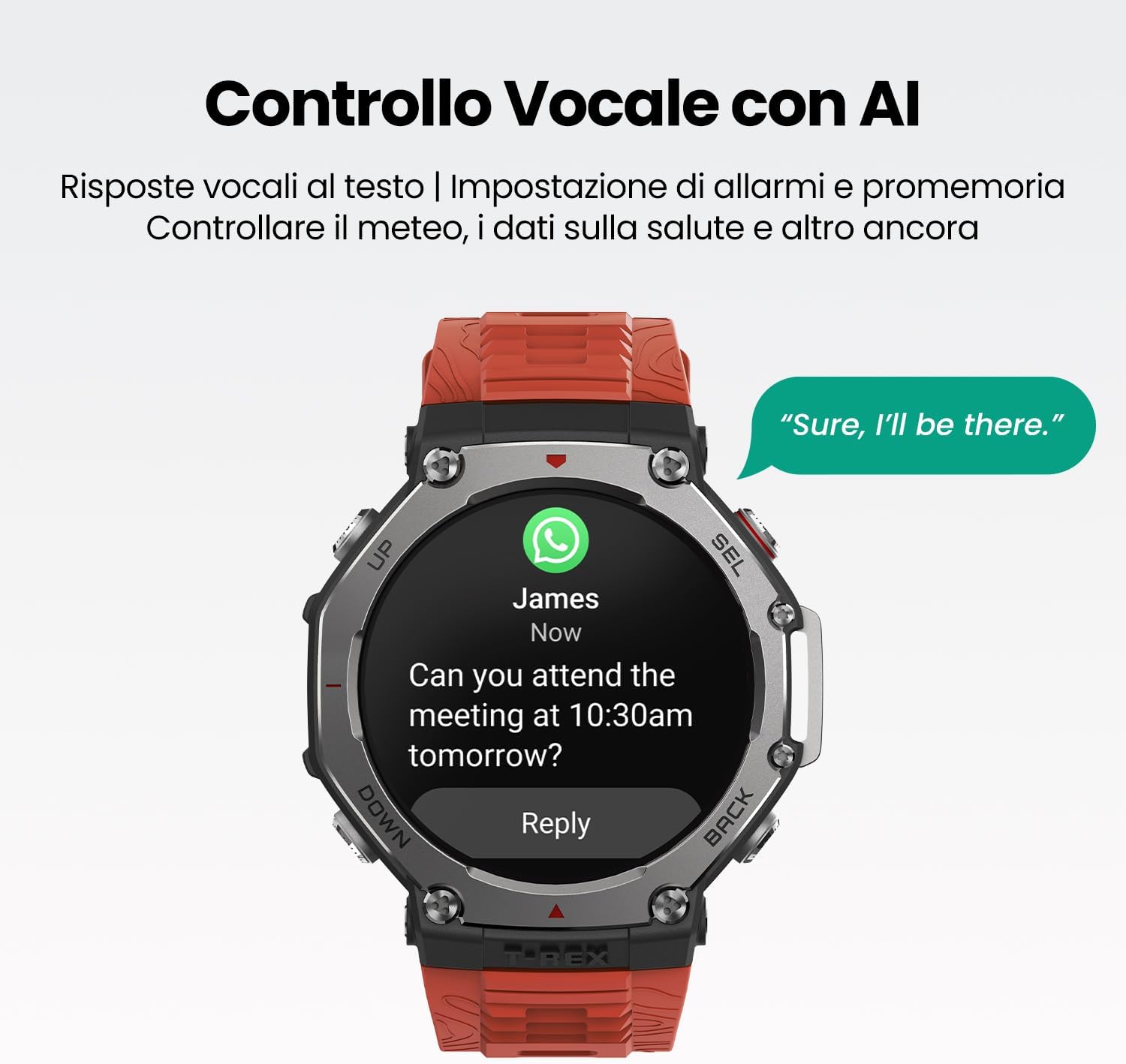 Amazfit T-Rex 3 Outdoor Smartwatch 48mm Display AMOLED - immagine 4