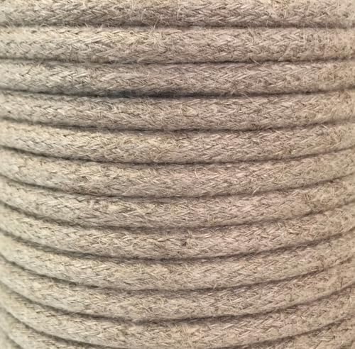 25 m cavo tessile SOGA canna beige