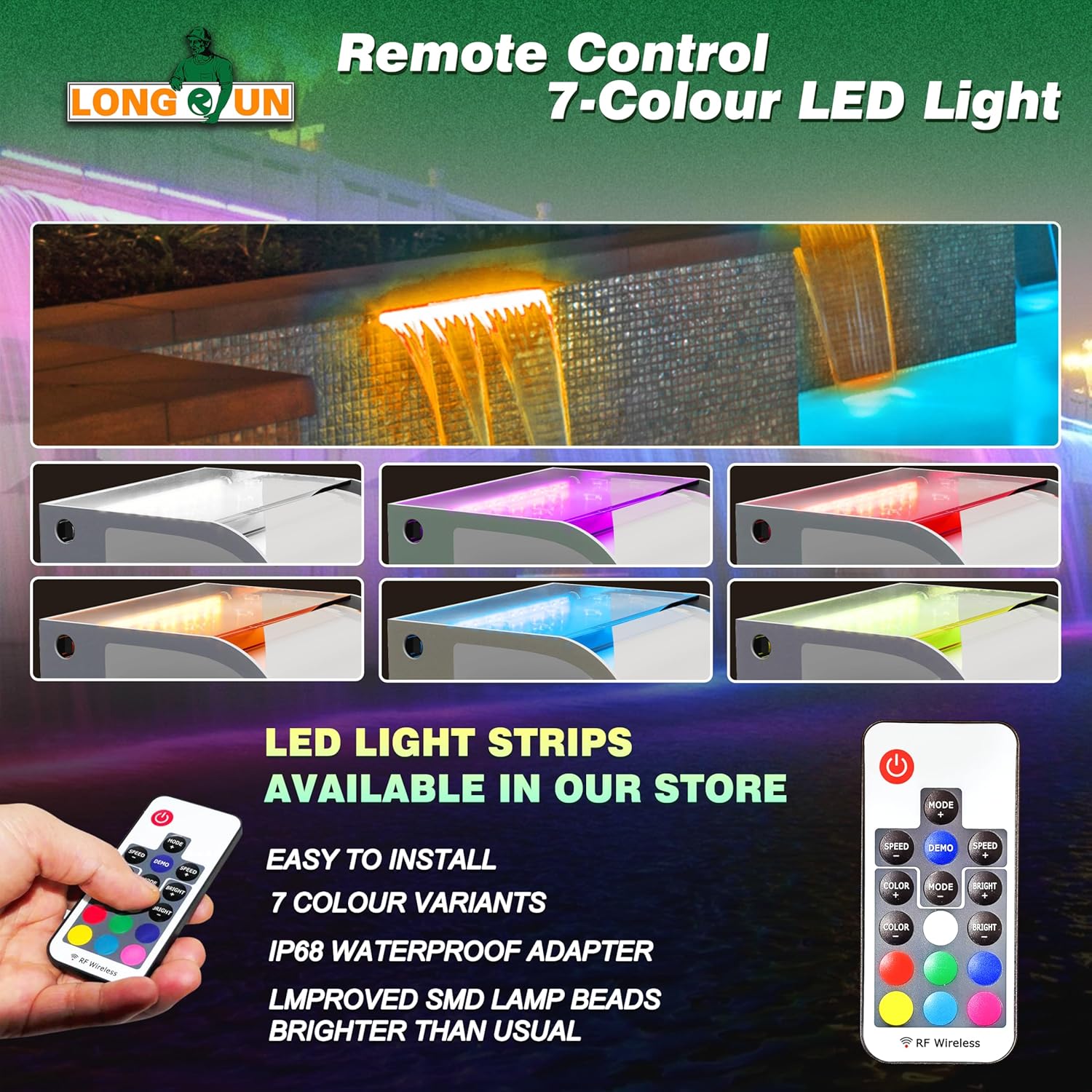 Longrun 60 cm acrilico curvo - immagine 4