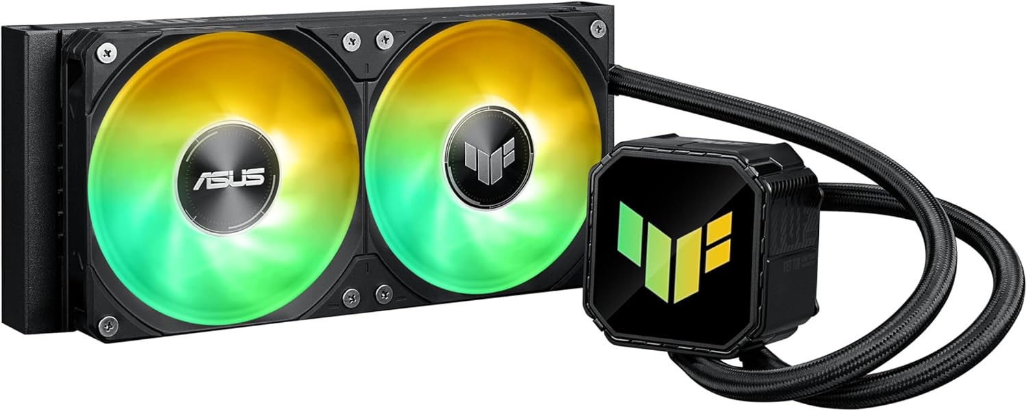 Asus TUF Gaming LC III 240 ARGB - Raffreddamento a Liquido AIO, Nero - immagine 1