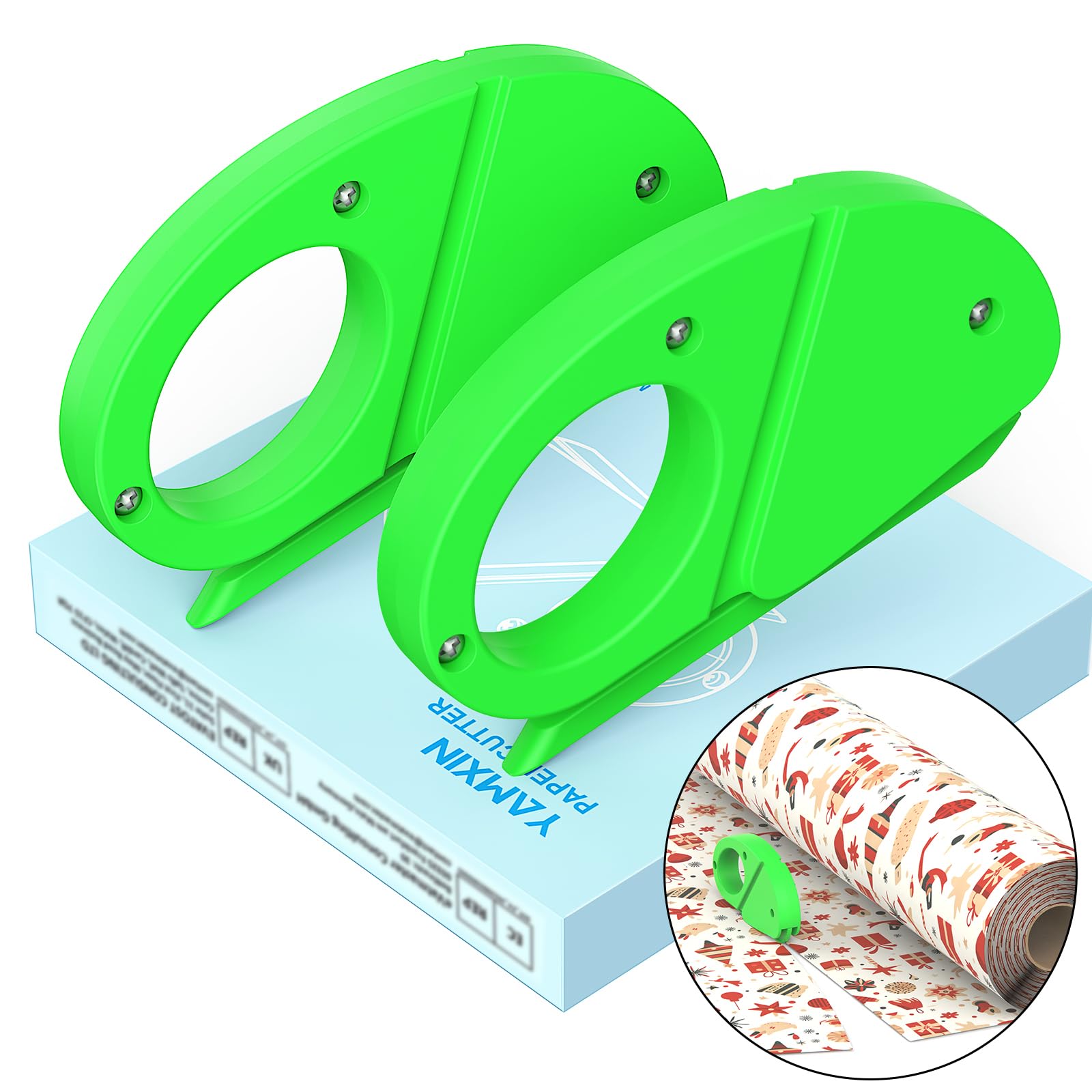 Confezione da 2 Taglierine per Carta da Regalo