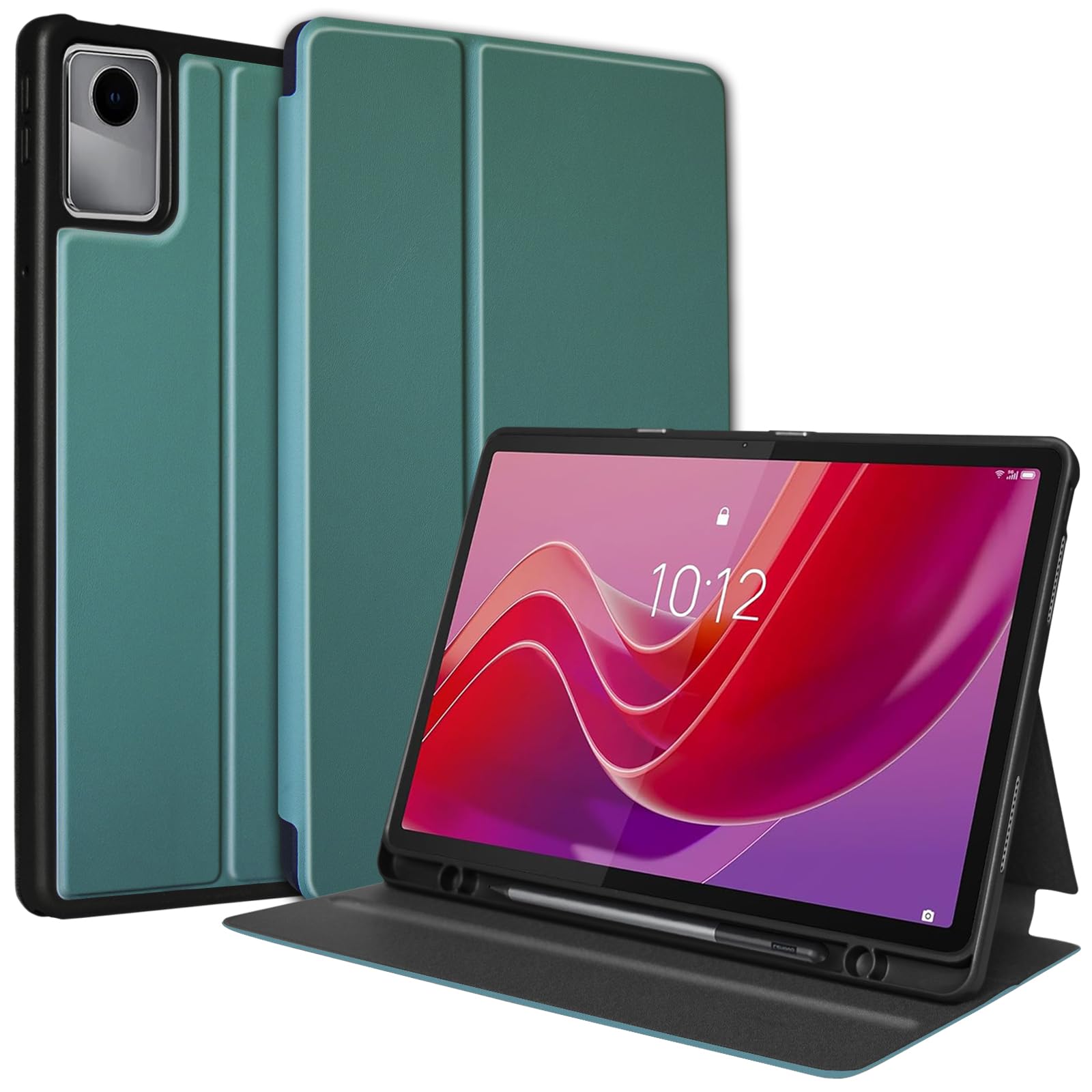 Idudao Custodia TPU Morbida con Portapenna per Lenovo Tab M11