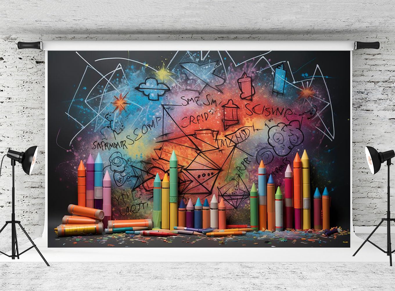 Kate 3x2m Sfondo Fotografico Street Photography Graffiti