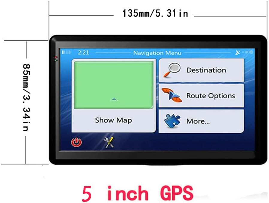 Newfun Navigatore Camion e Auto 5 Pollici GPS - immagine 2