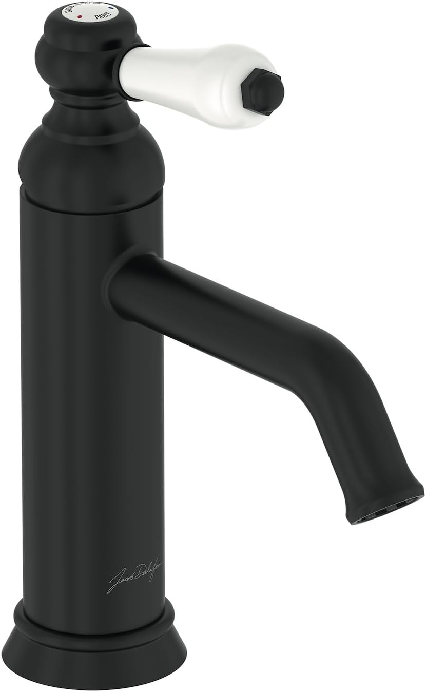 Jacob Delafon Miscelatore Lavabo Louise Nero Opaco