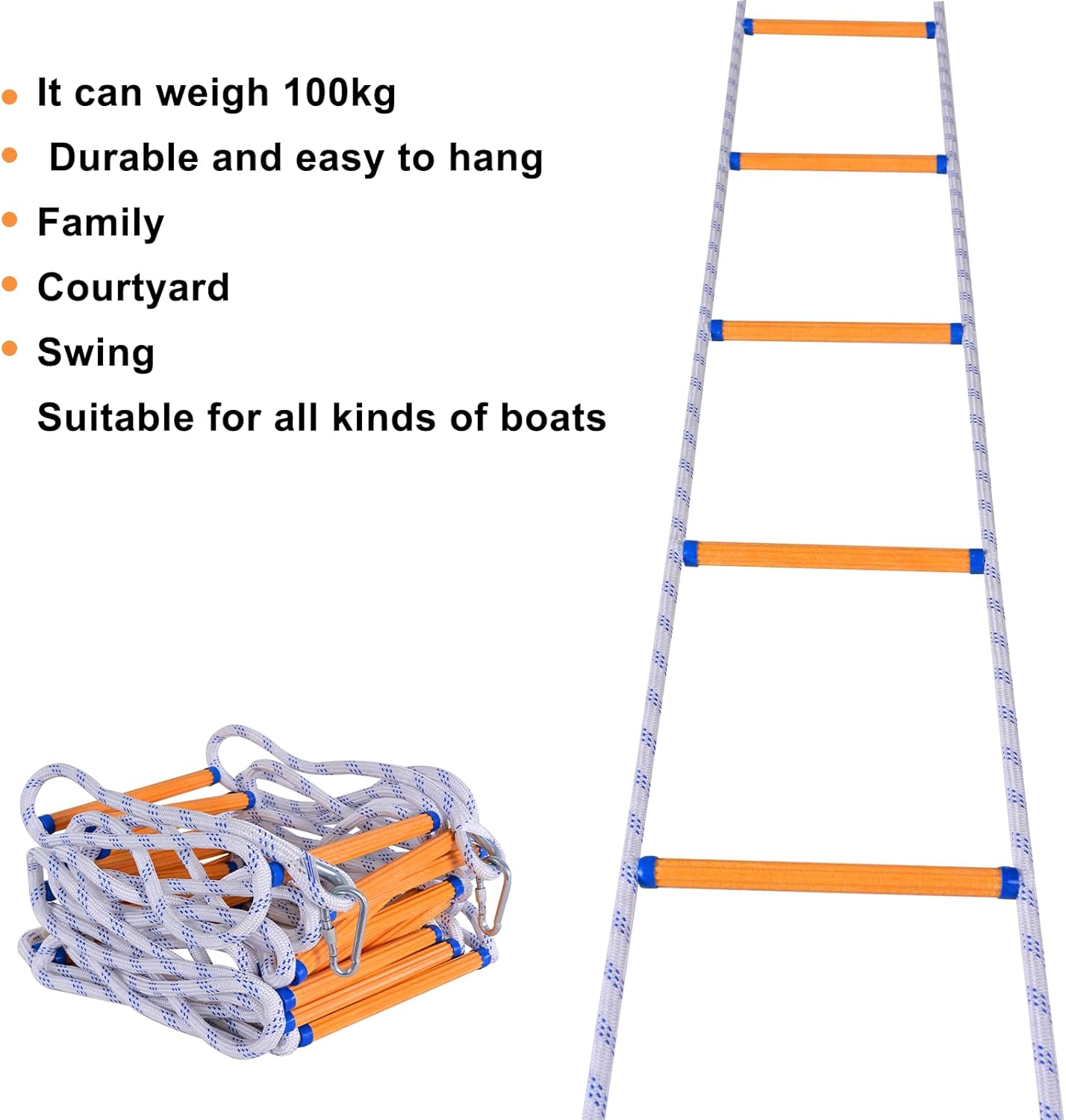 Lz.mzxu Scala di Corda di Emergenza 8M - immagine 2