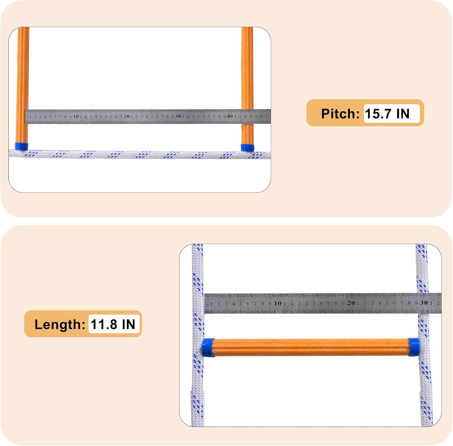 Lz.mzxu Scala di Corda di Emergenza 8M - immagine 3