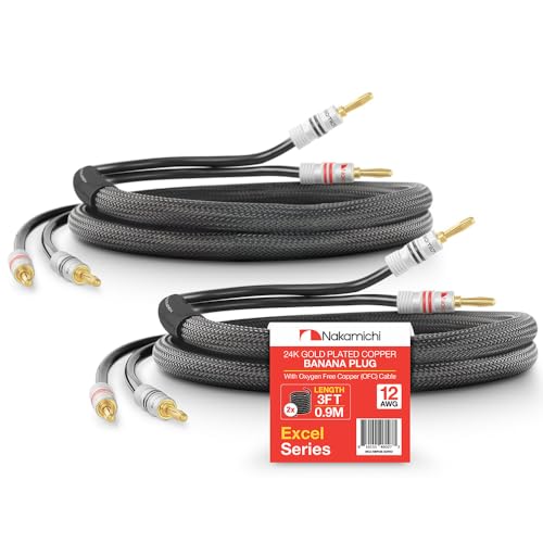 Nakamichi Excel Series Connettore Banana Placcato Oro 24k