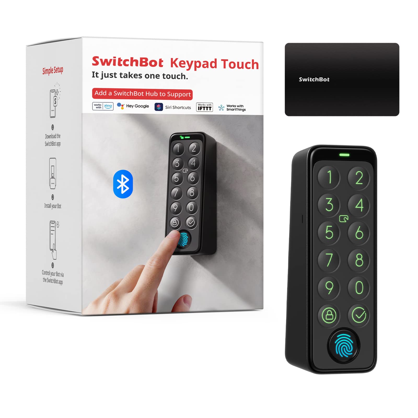 SwitchBot Smart Keypad Touch per Smart Door Lock