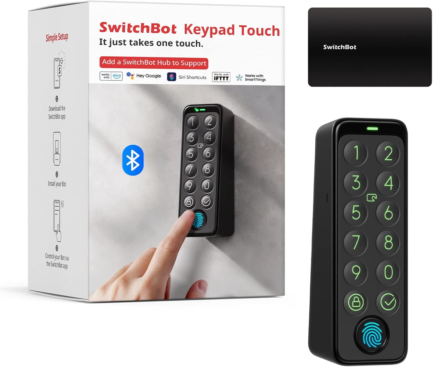 SwitchBot Smart Keypad Touch per Smart Door Lock - immagine 1