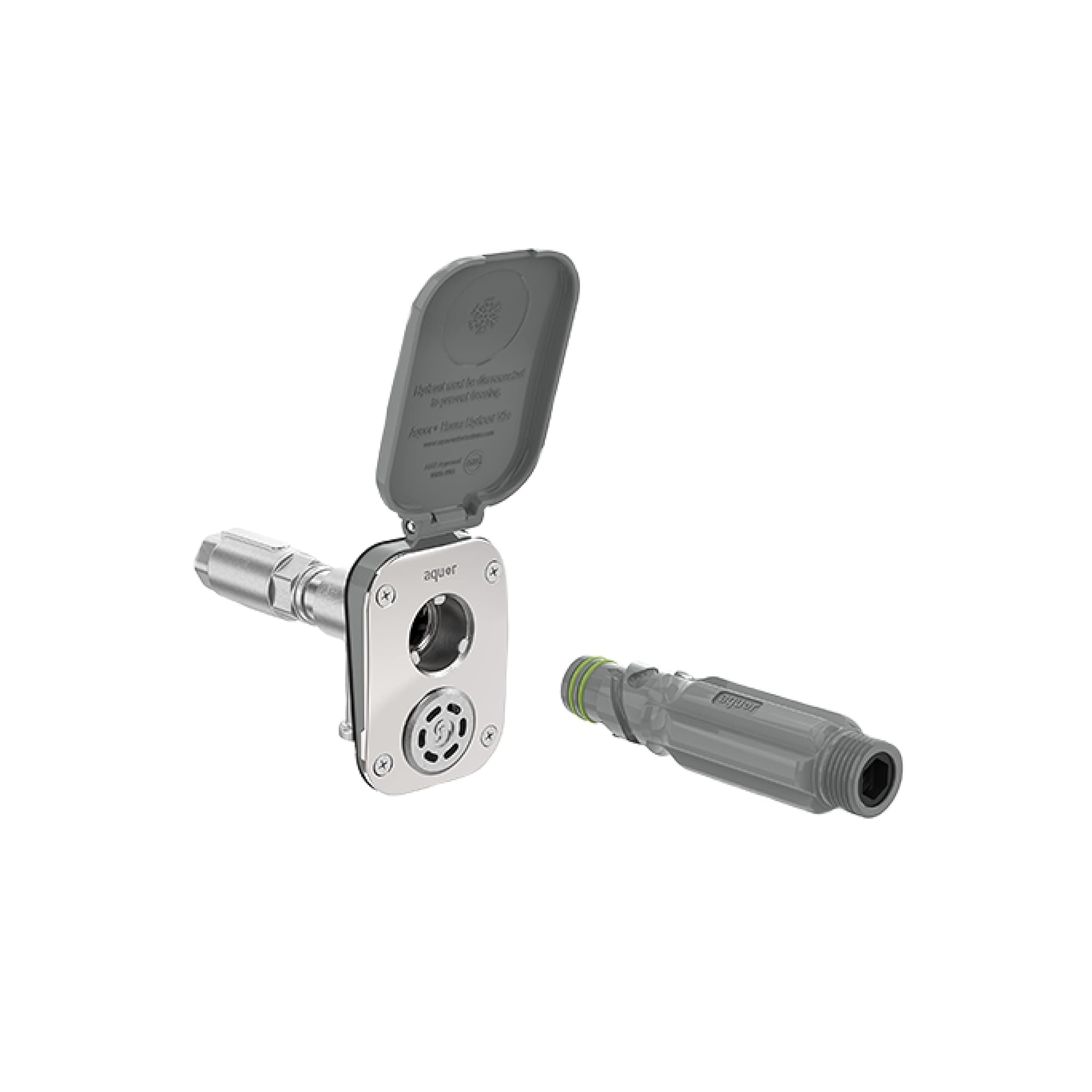 Aquor Wall Hydrant V2+ - Rubinetto Giardino Antigelo 4 Pollici