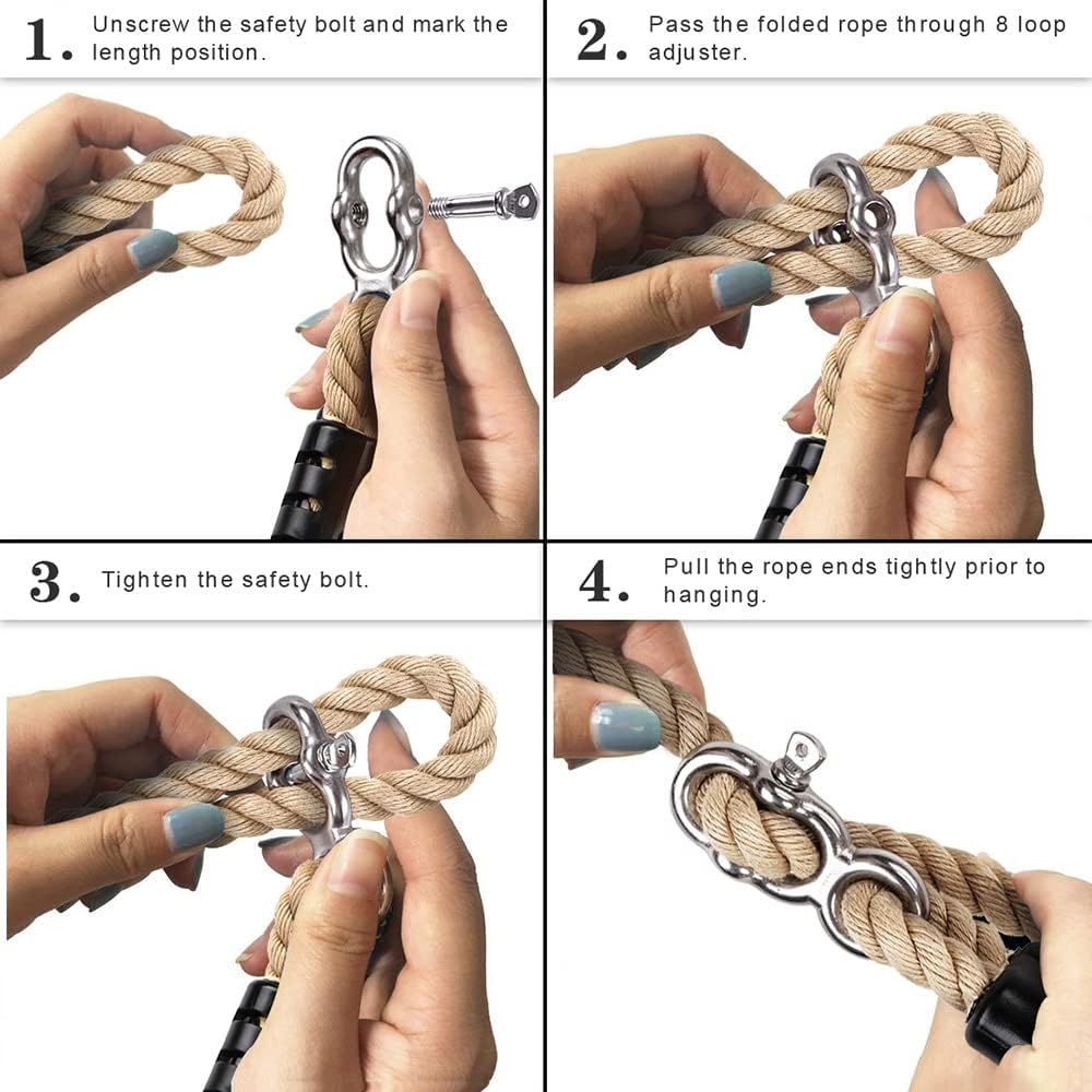 Benelabel Cordini per Altalena Regolabili, 2 Pezzi - immagine 3