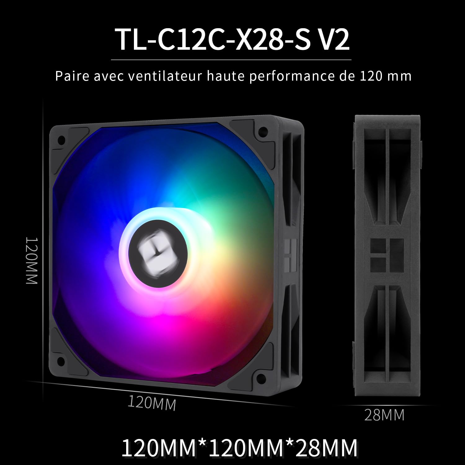 Tr Peerless Assassin 120 Digital ARGB Black CPU Cooler - immagine 6