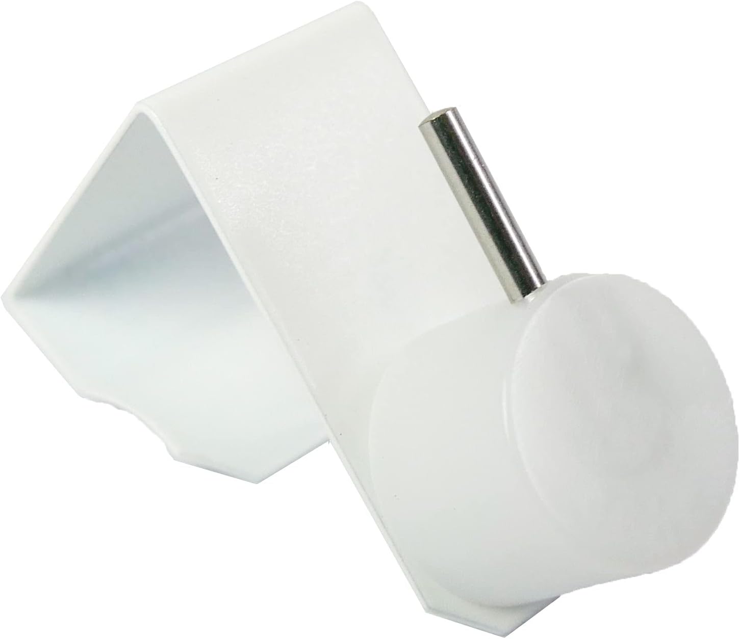 4 Ganci per Finestra Universali 12-20 mm, Bianco - immagine 1