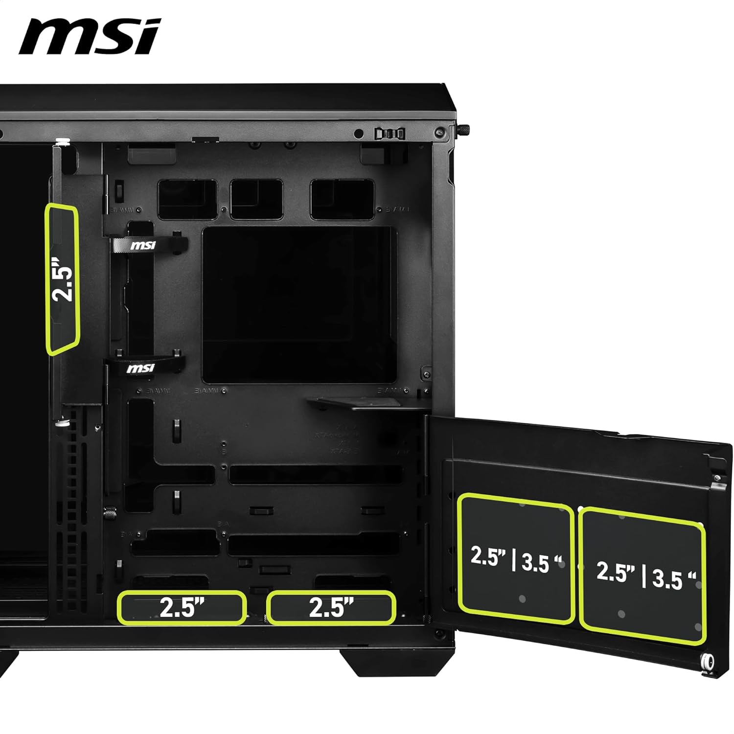 Msi MAG PANO 100L PZ - Case PC ATX, USB 20Gbps Type-C - immagine 5