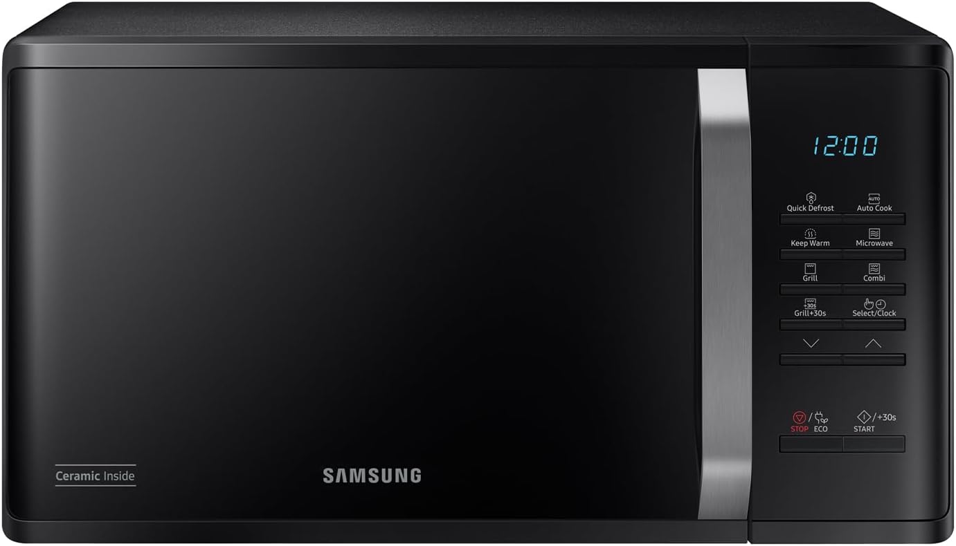 Samsung Forno Microonde Grill MG23K3523CKE1 23L, Nero