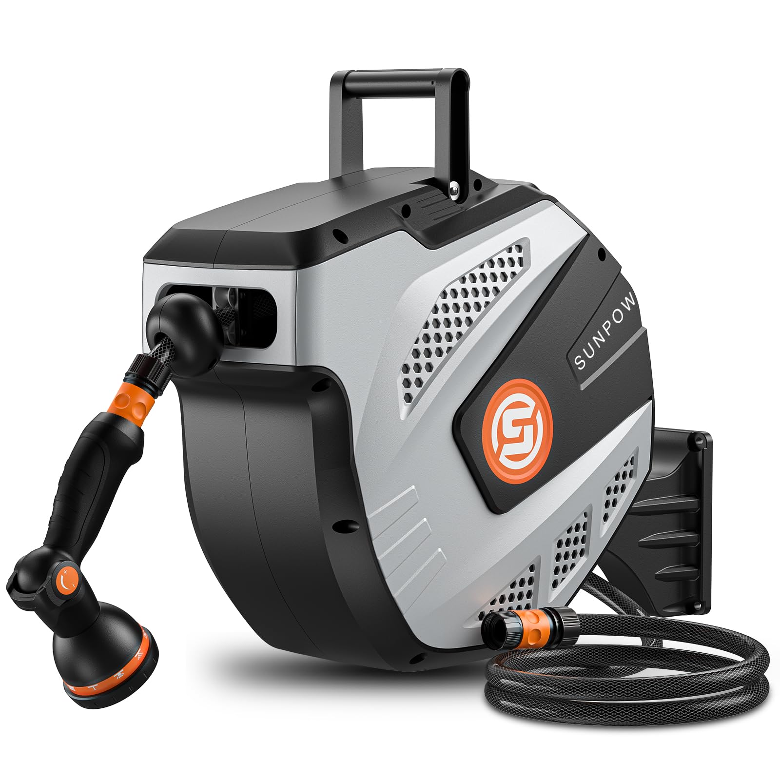 Sunpow Avvolgitubo da Giardino Retrattile 25m