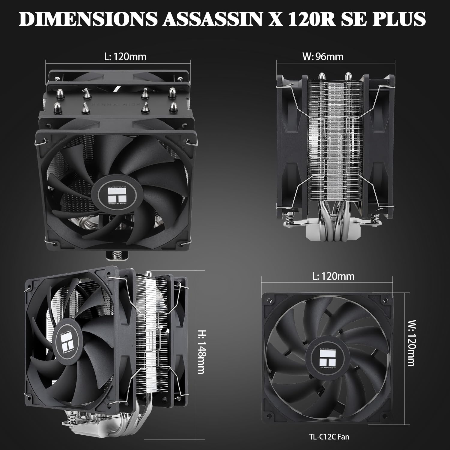Thermalright Assassin X 120R SE PLUS - Raffreddatore CPU - immagine 6