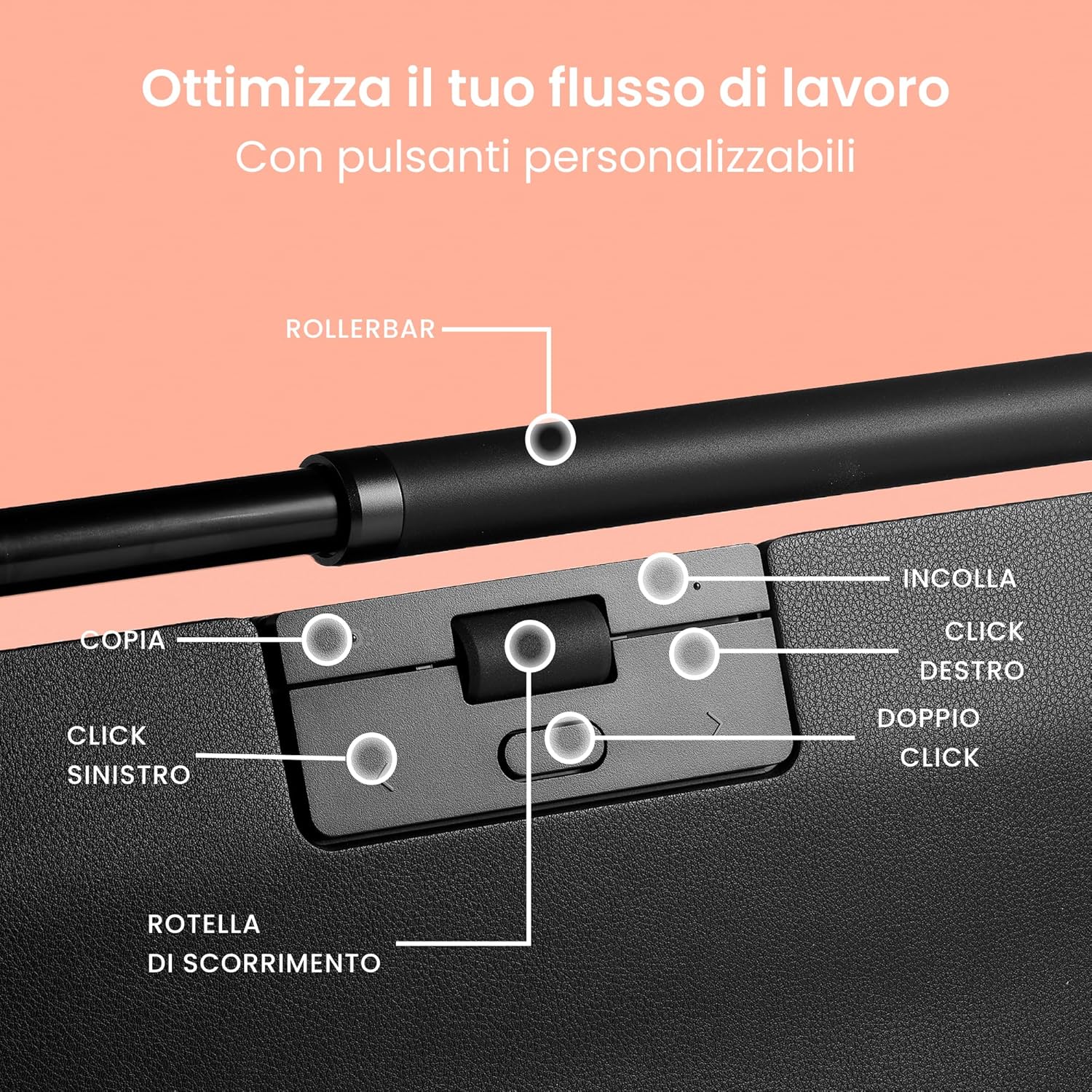 Contour RollerMouse Pro - Mouse Cablato Ergonomico - immagine 7