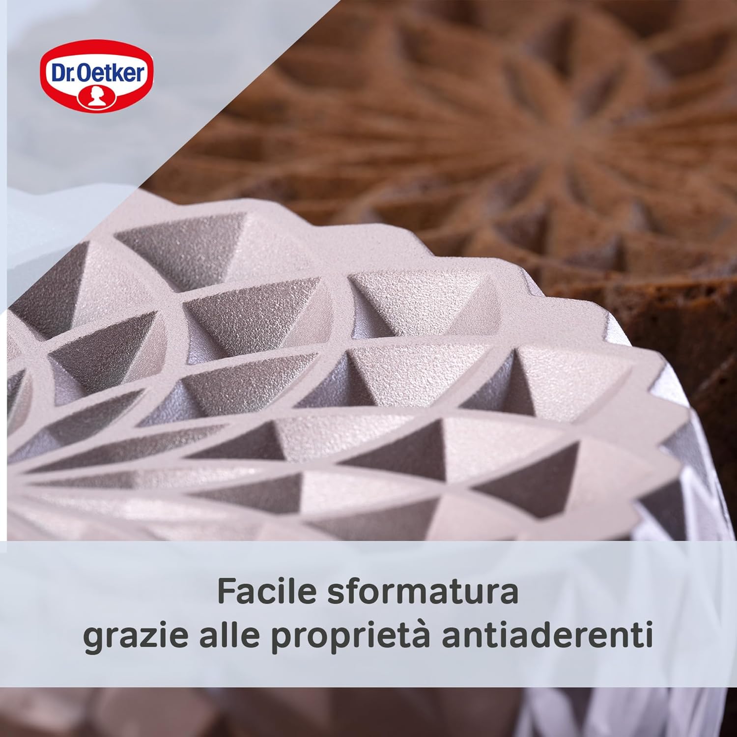 Dr. Oetker Creative - Stampo Mandala Ø26cm, Oro Rosa - immagine 4