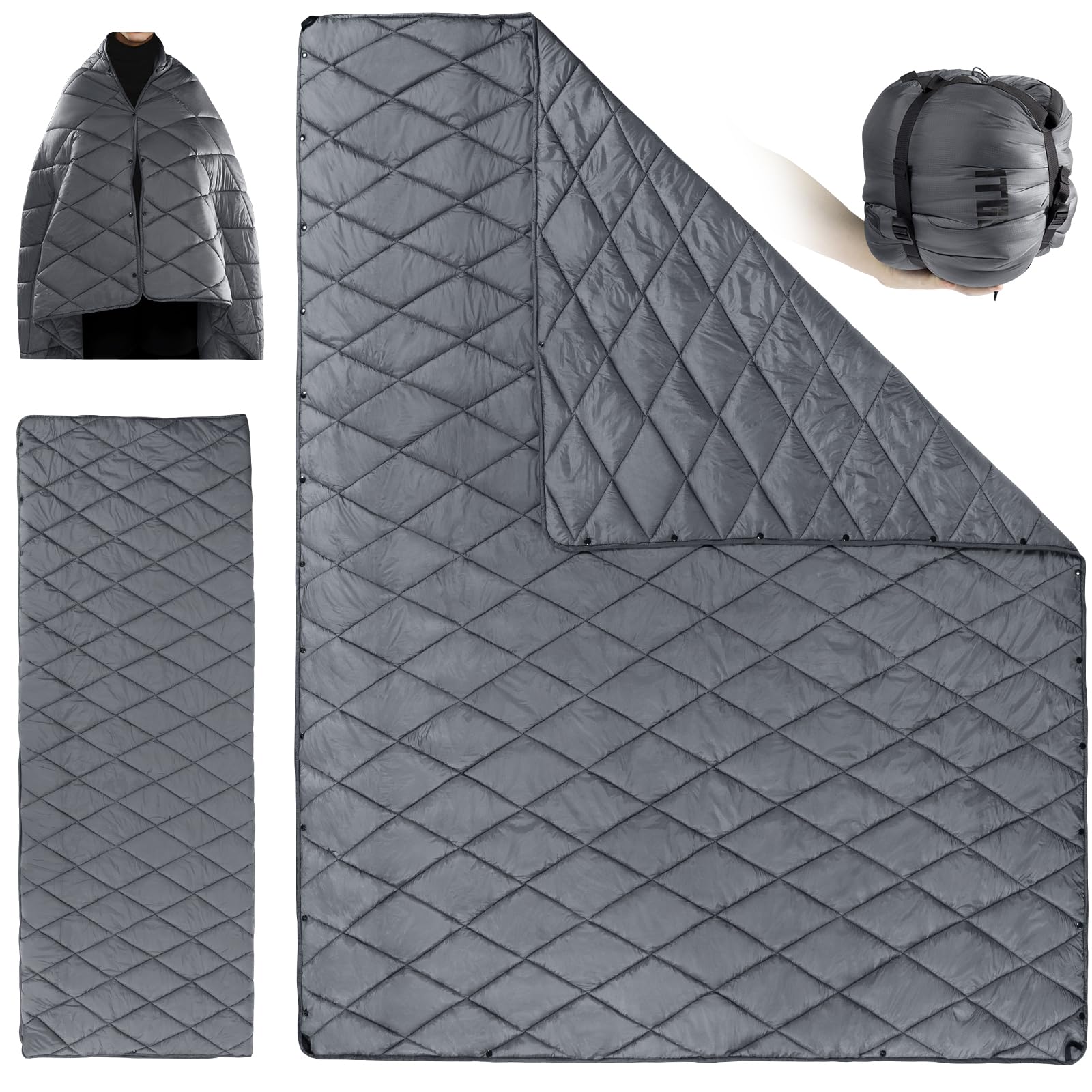 Coperta da Campeggio 4-in-1 Ultraleggera