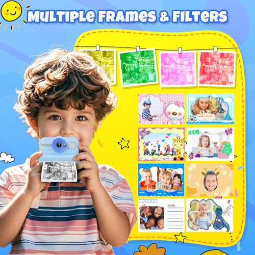 Himont Macchina Fotografica Istantanea HD/1080P - immagine 5