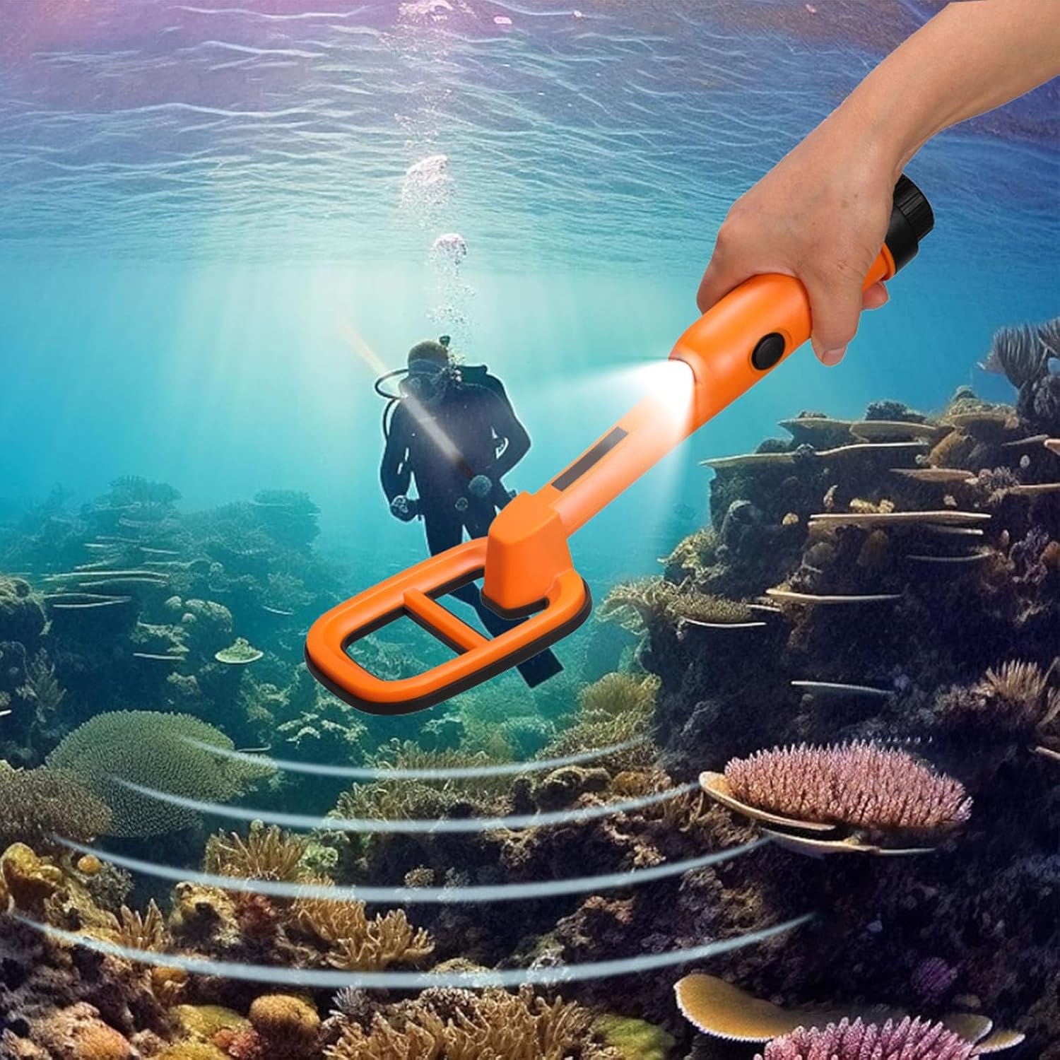 Metal Detector Subacqueo Palmare 9,84m - immagine 4