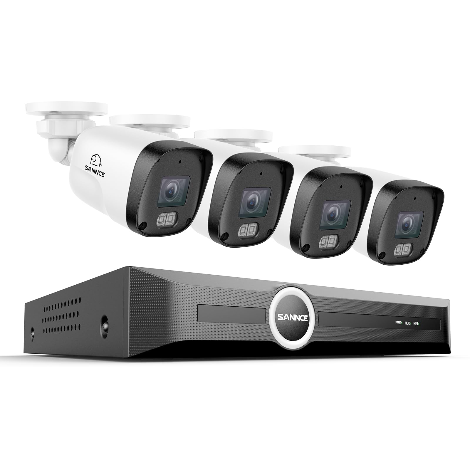 Sannce Sistema Telecamere Sorveglianza 8CH POE CCTV 1TB HDD