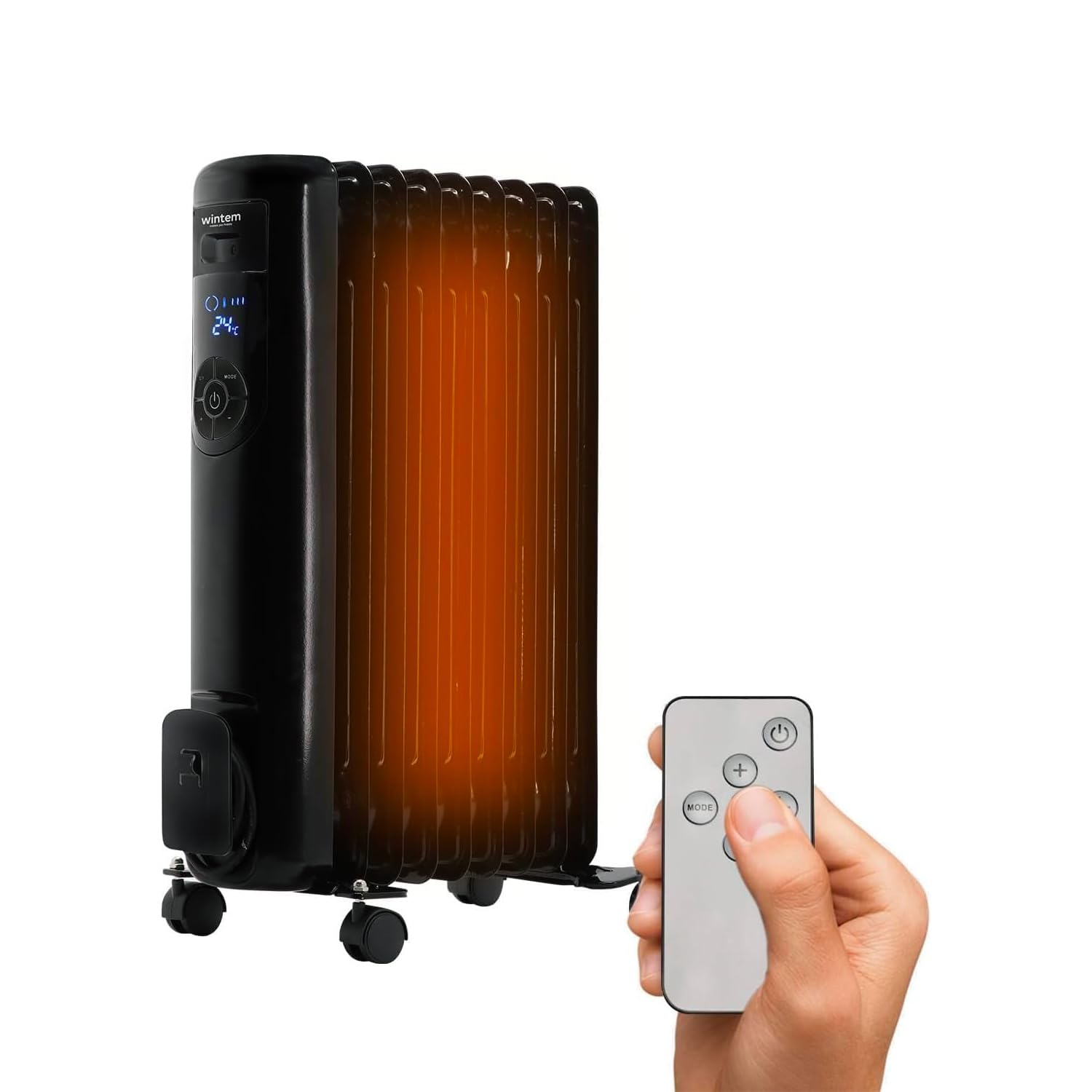 Radiatore Elettrico ad Olio 9 Elementi 1500W