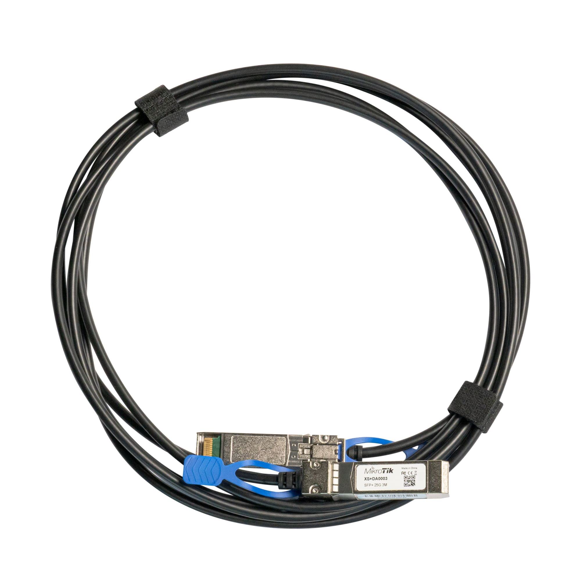XS+DA0003-3 m - SFP/SFP+/SFP28 - SFP/SFP+/SFP28 - Male/Male - Black - 25 Gbit/s