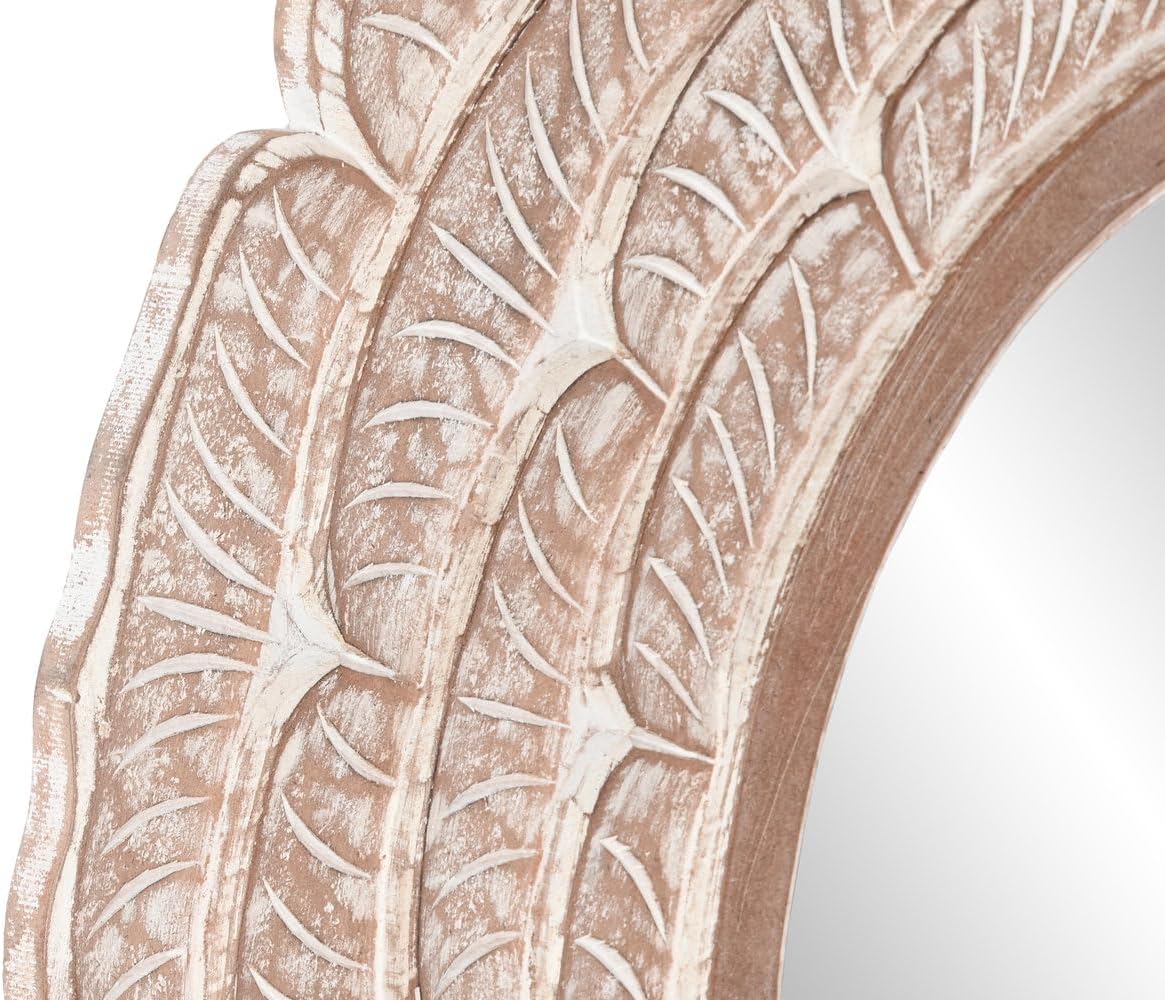 ESPEJO MANGO CRISTAL 90X1,5X90 DECAPE BLANCO - immagine 2