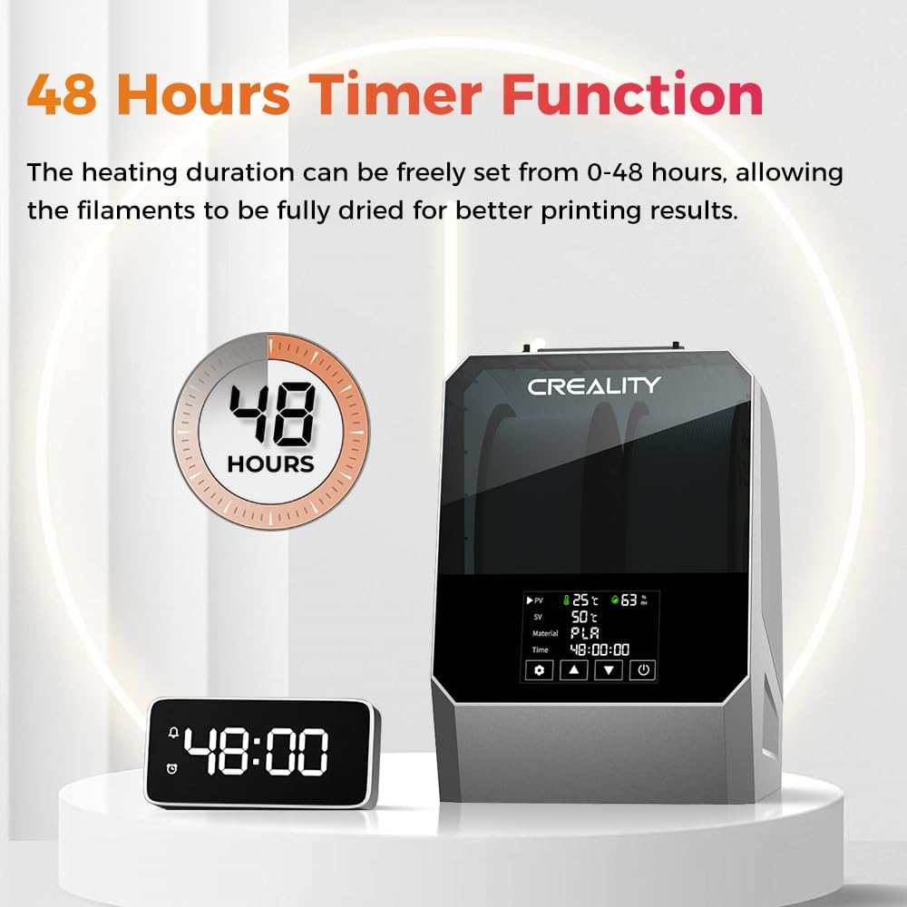 Creality 2 Rollen 3D Drucker Filament Trockner Plus - immagine 2