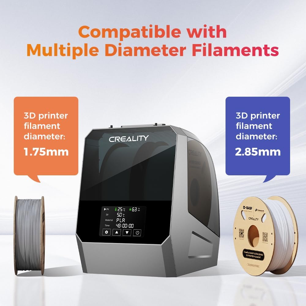 Creality 2 Rollen 3D Drucker Filament Trockner Plus - immagine 7