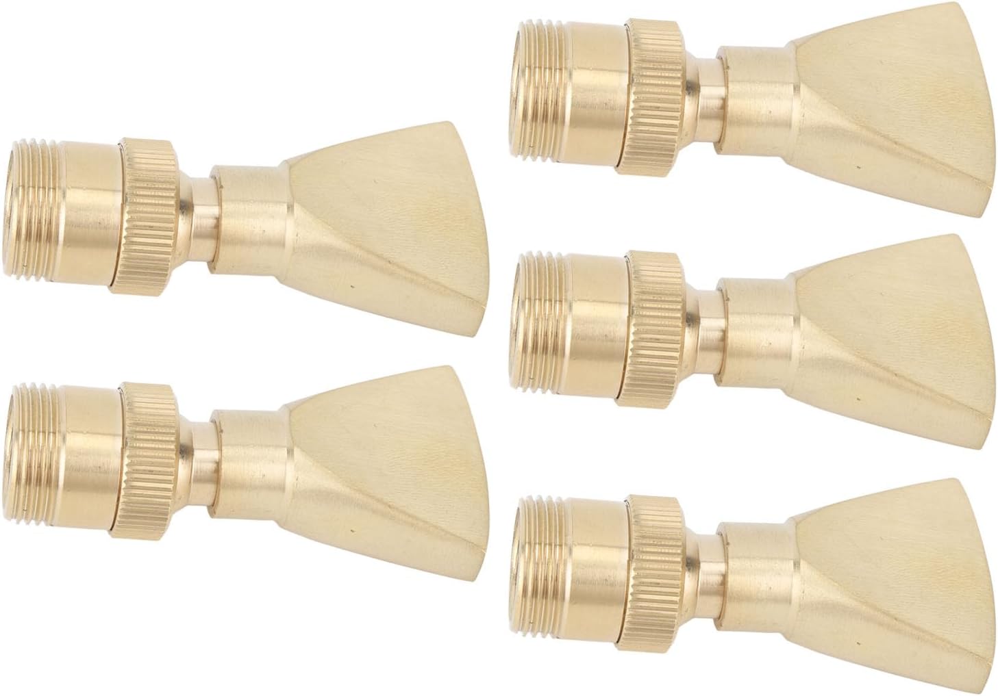 Ugelli per Fontana in Ottone a Becco D'anatra (5 Pezzi) - immagine 1