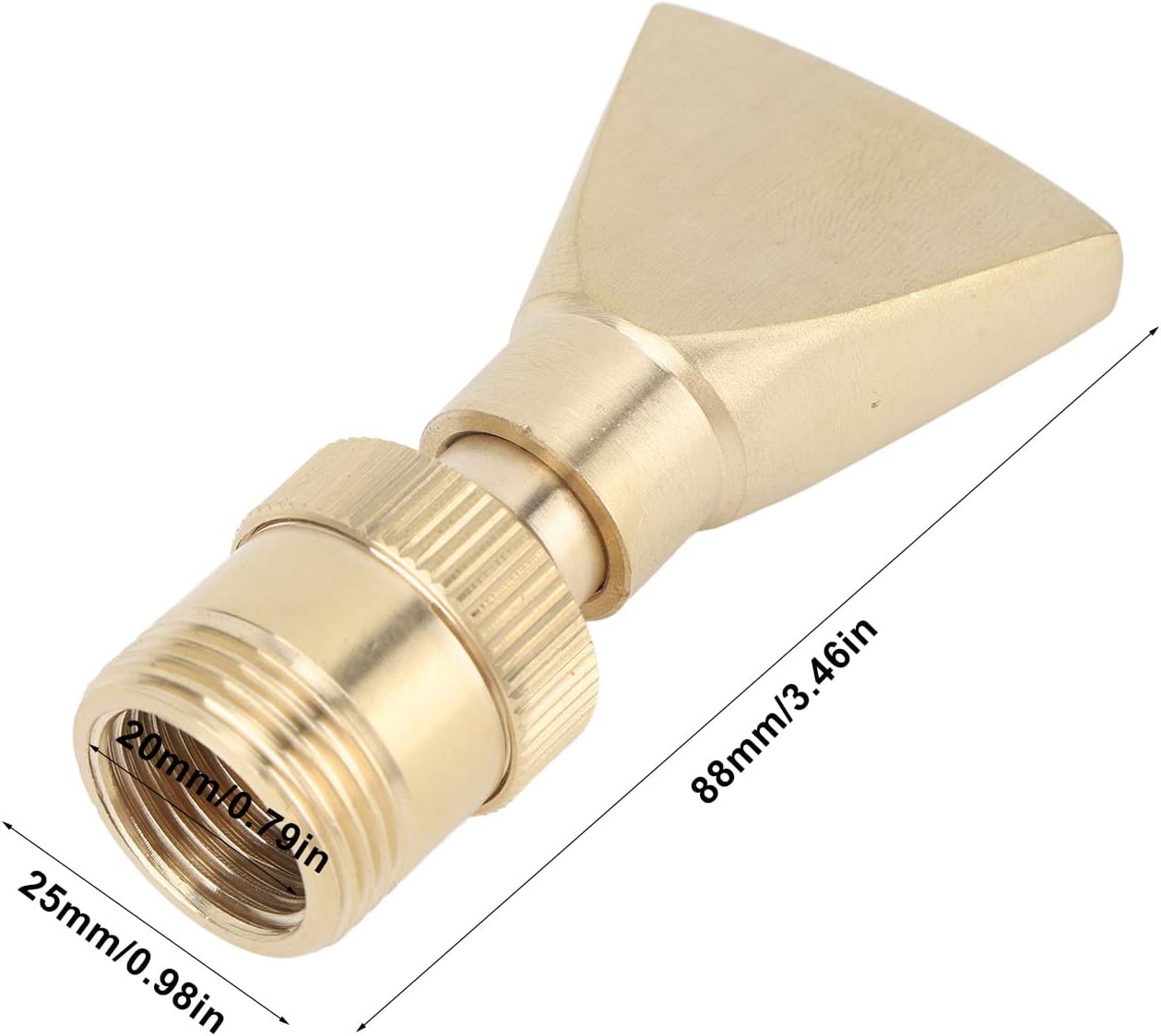 Ugelli per Fontana in Ottone a Becco D'anatra (5 Pezzi) - immagine 2