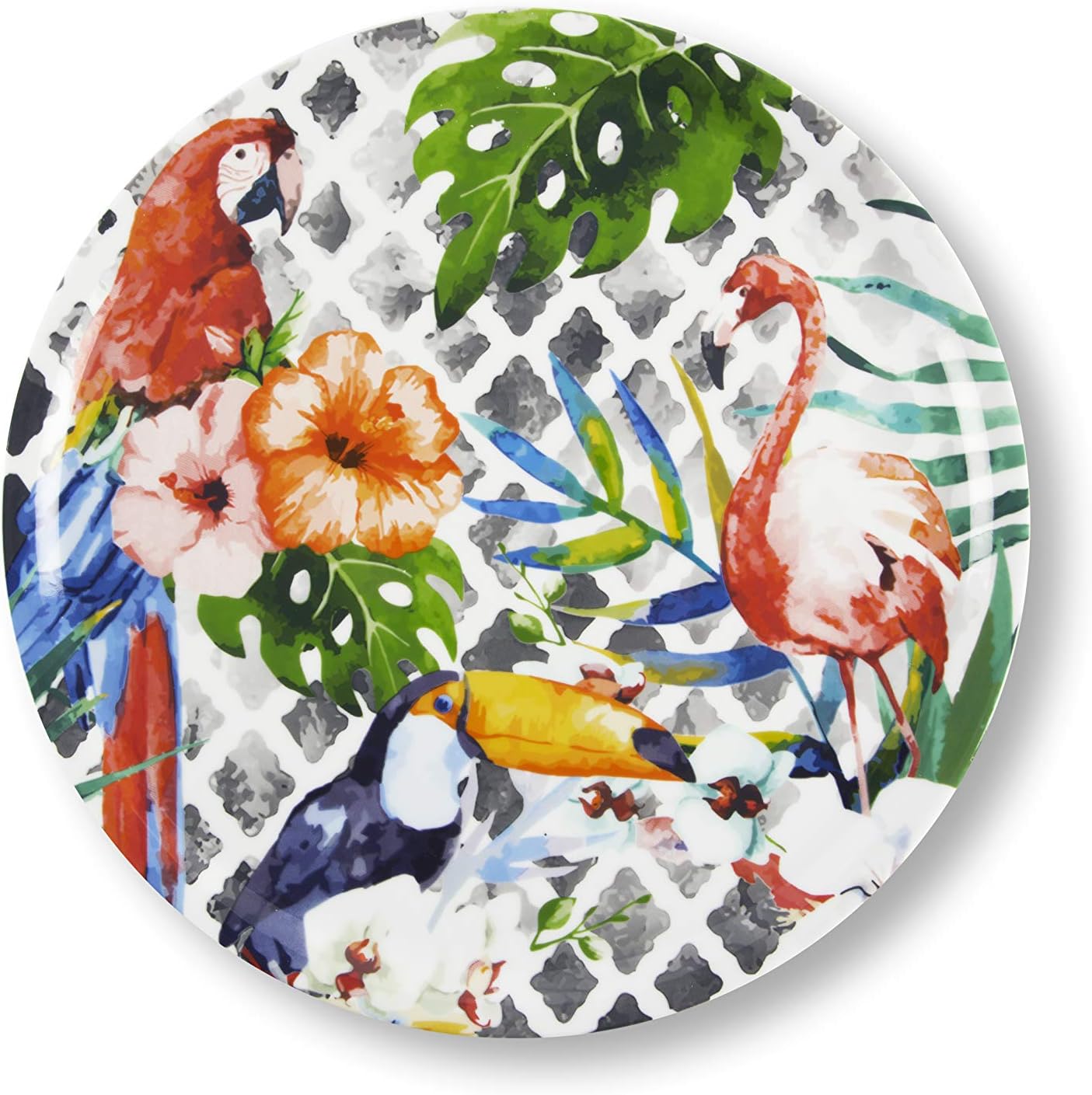 Excelsa Tropical Piatto Pizza, Multicolore