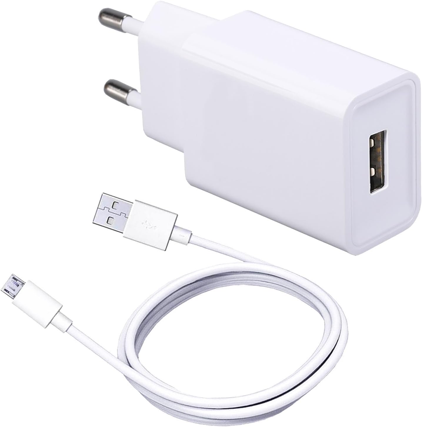 Caricabatterie per Huawei P10 Lite e Cavo Micro USB 1,5m - immagine 1