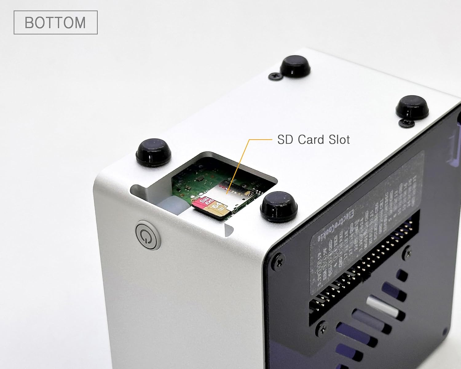 Electrocookie Raspberry Pi 5 Alloggiamento Mini Tower - immagine 5