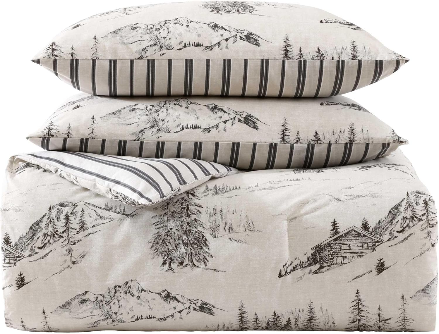 Eddie Bauer - Set Copripiumino Matrimoniale/Queen - immagine 9