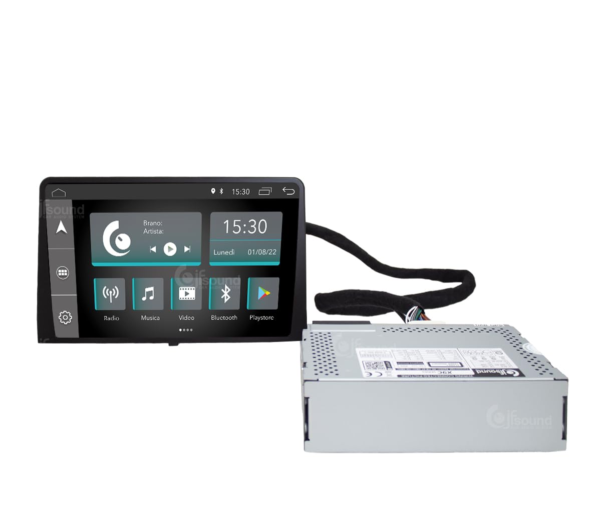 JF Sound X7C - Autoradio Custom Fit per Citroën Berlingo (2018-2022)