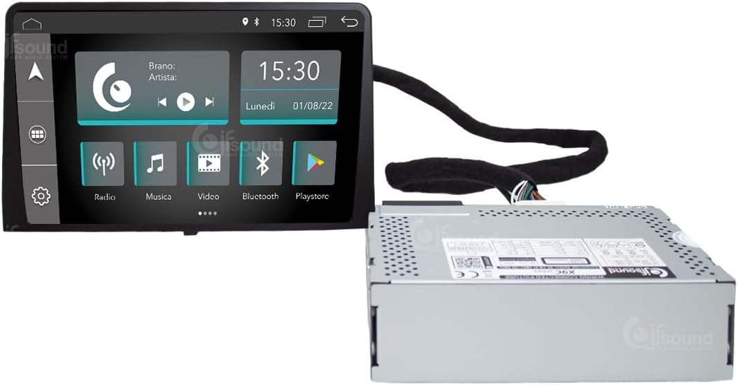 JF Sound X7C - Autoradio Custom Fit per Citroën Berlingo (2018-2022) - immagine 1