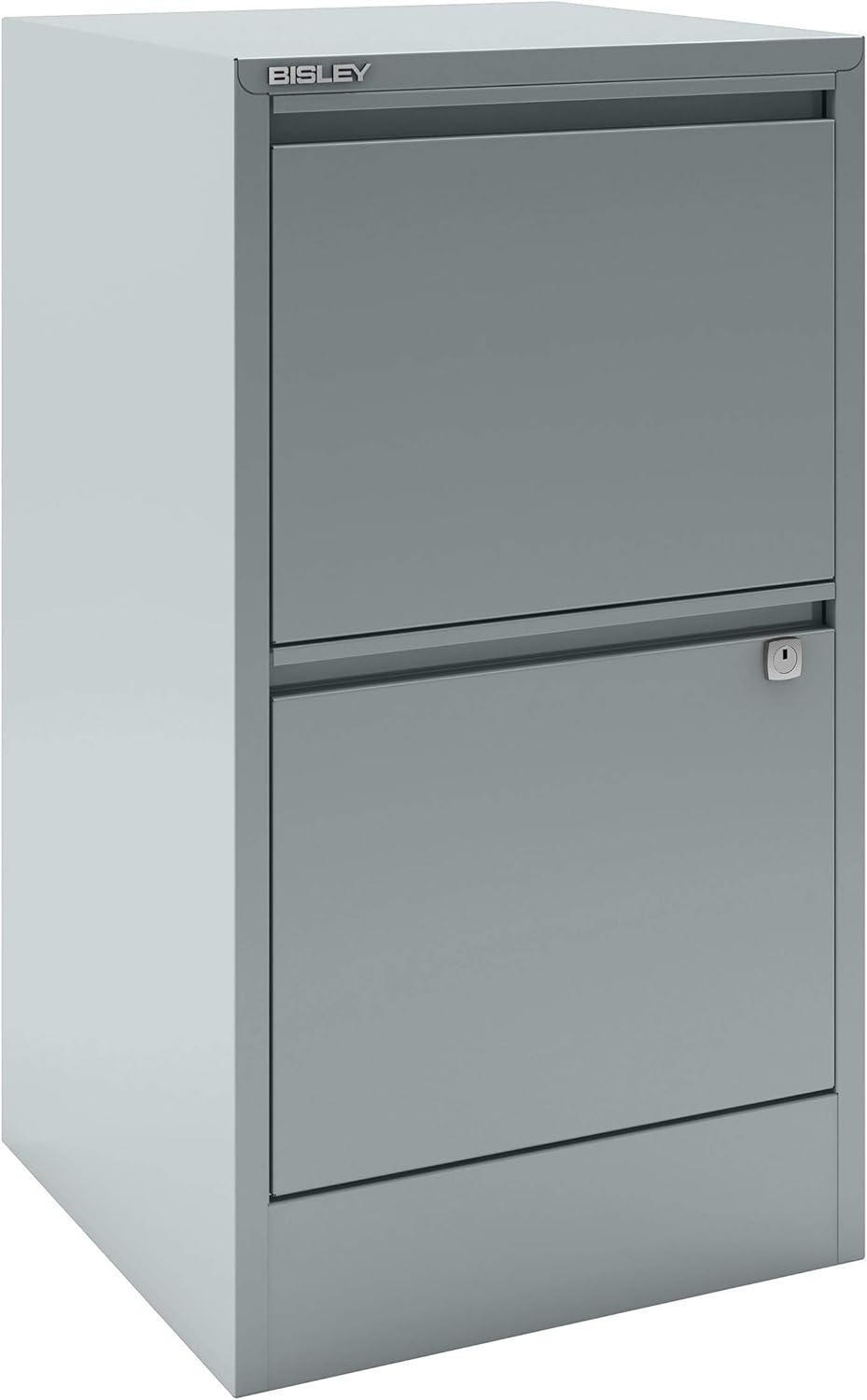 Bisley Home Filer, 2 cassetti HR in Metallo, Argento 355, 40 x 41,3 x 67,2 cm