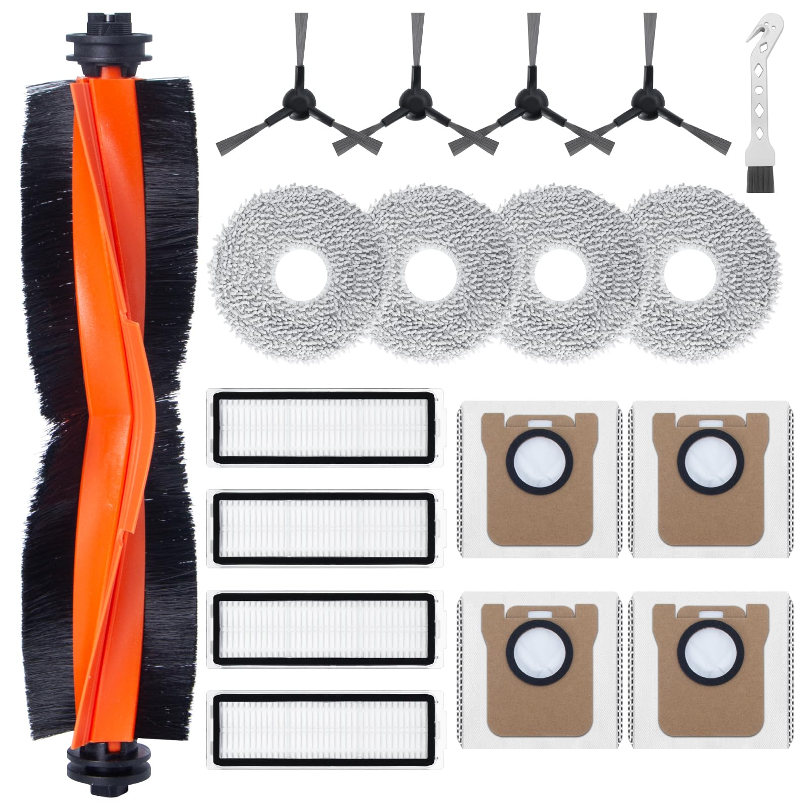 Fixbetter Set Accessori per Xiaomi Robot Vacuum X20 Max/Pro