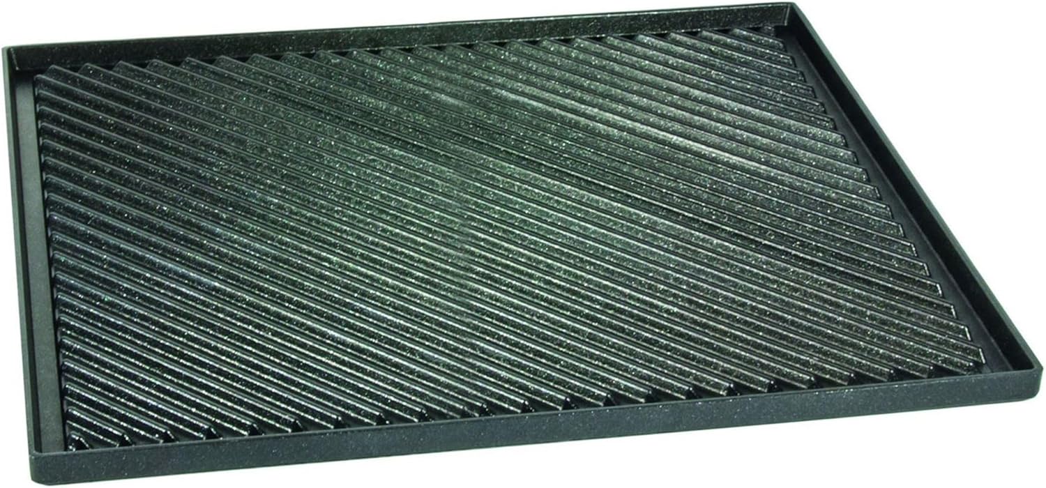 Amt Gastroguss GN 2/3 - Piastra Barbecue e Pizza