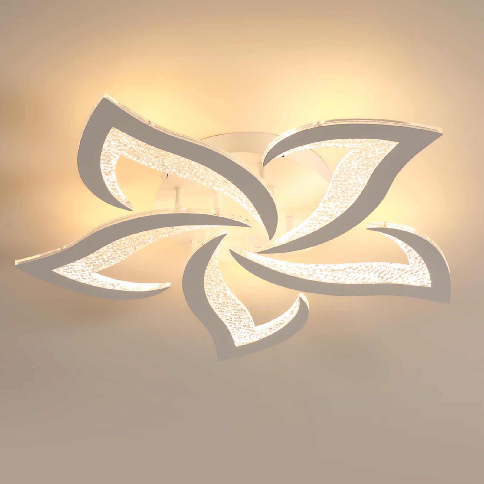 Lampada da Soffitto LED 60W 6750LM 58CM, Bianco