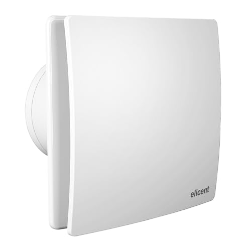 elicent | Elegance, Aspiratore Elicoidale, Made in Italy (Timer, 100 mm)