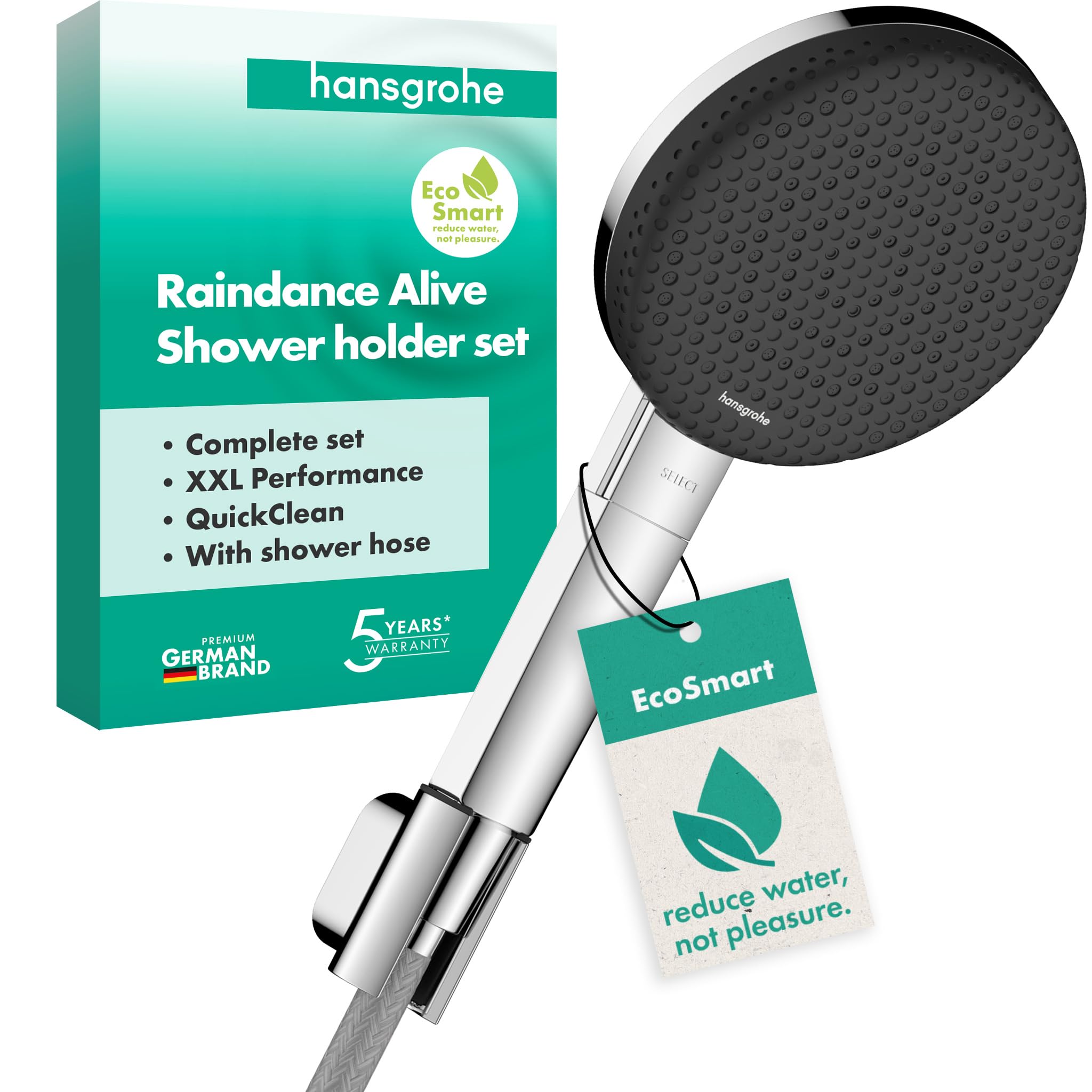 Hansgrohe 24611000 Set Supporto Doccia, Cromo