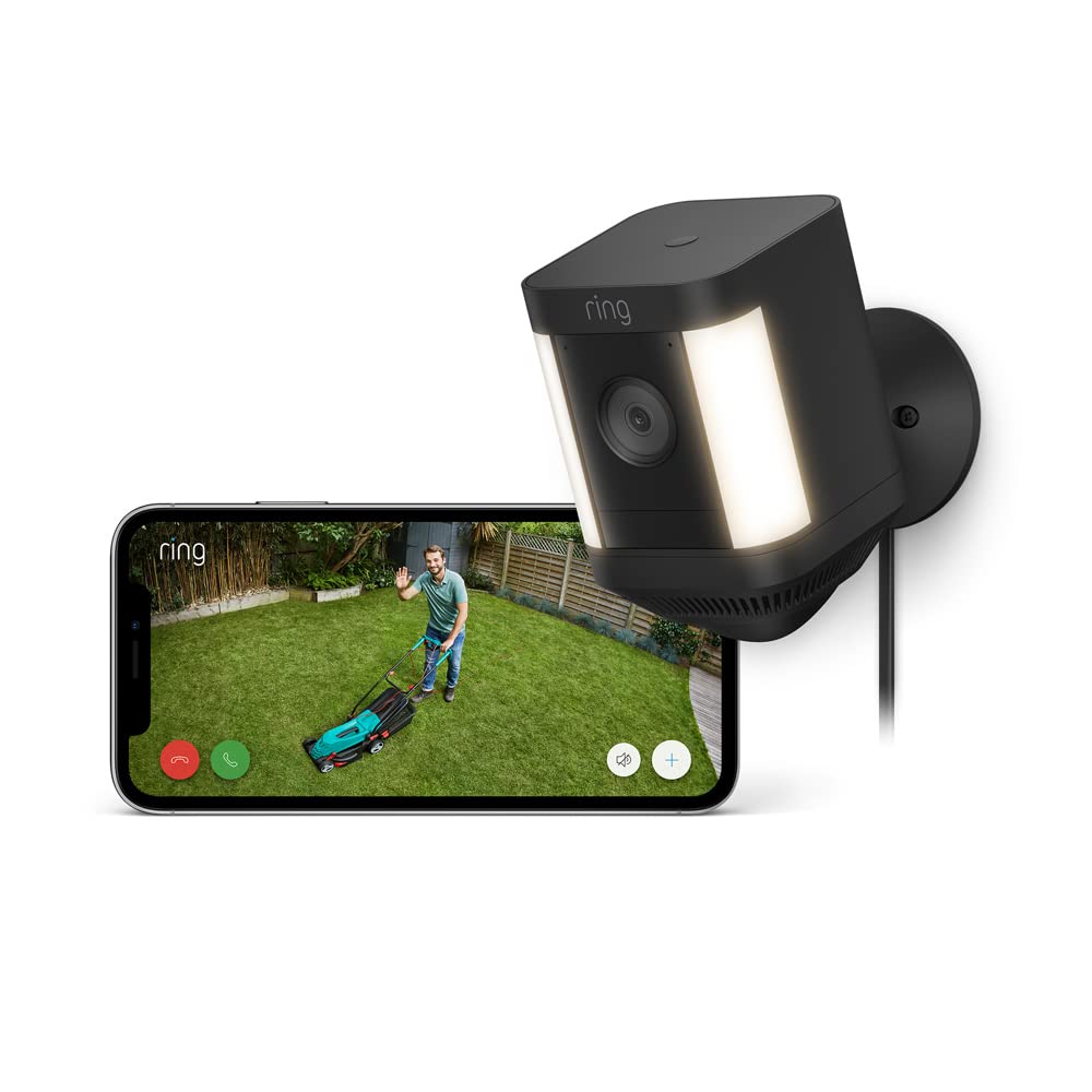 Ring Videocamera Plus con Faretti Plug-in (2 Telecamere) - immagine 2
