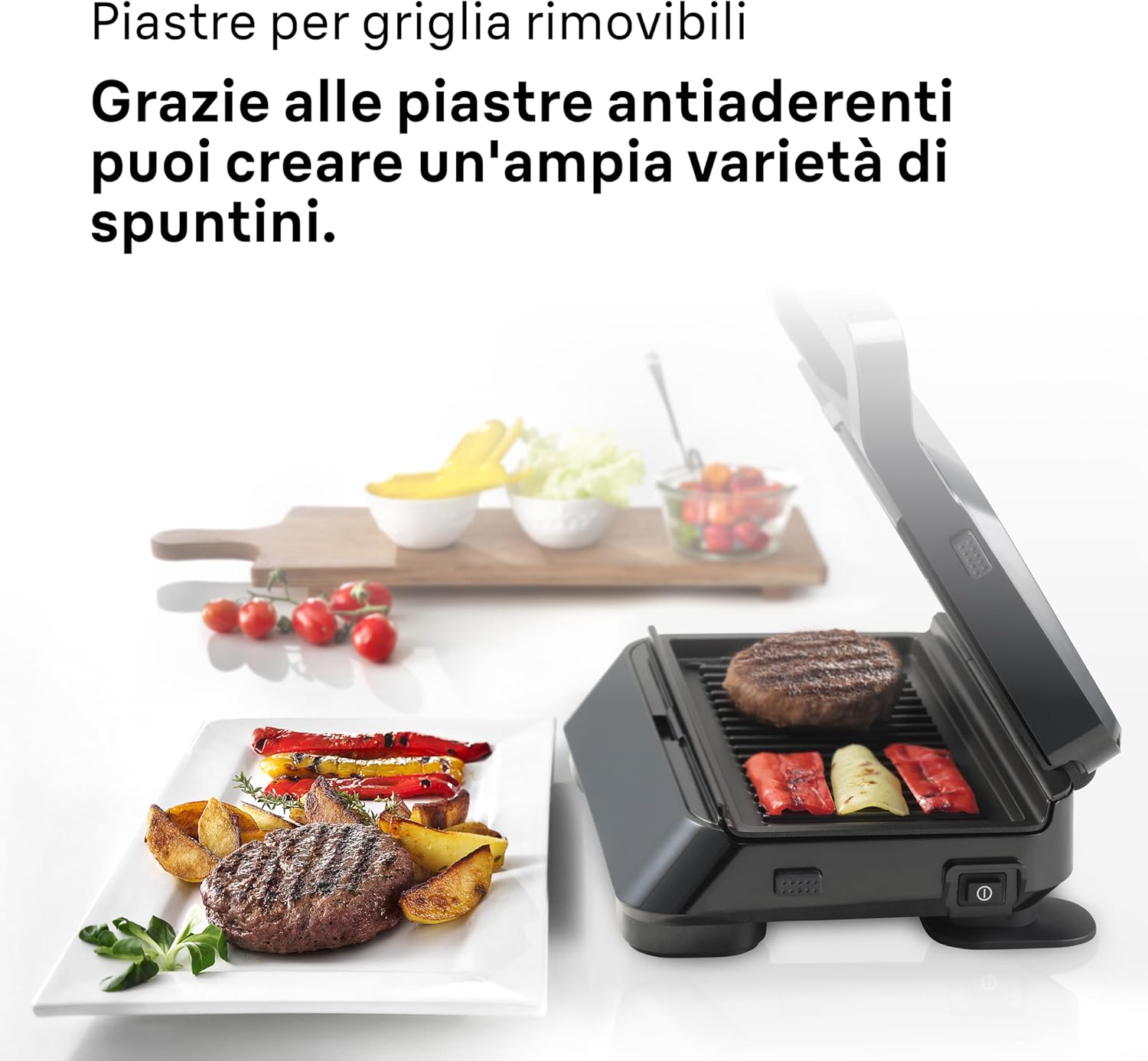 Braun SnackMaker 5 SM5001 con Piastre Grill Rimovibili - immagine 4