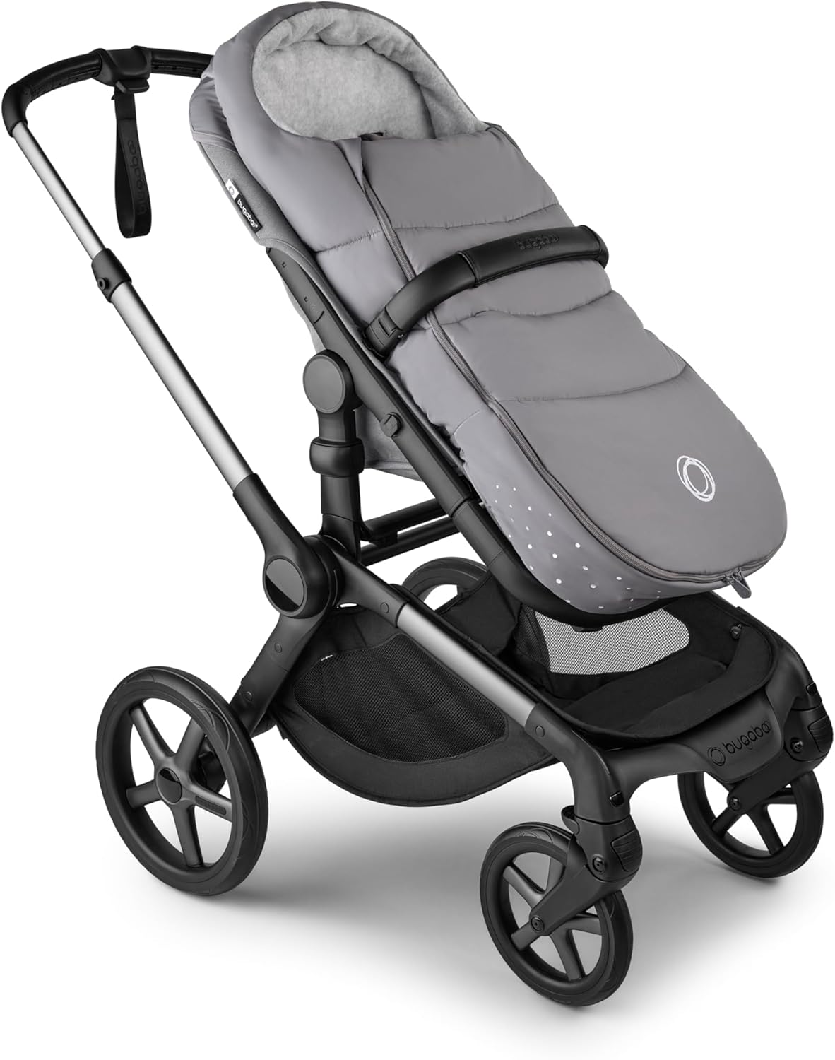 Bugaboo Sacco a Pelo Passeggino, Moon Grey - immagine 5